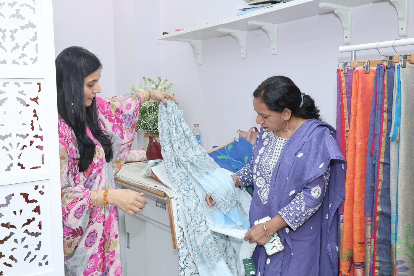 Personal styling consultation at Disha Fashion Studio Pune