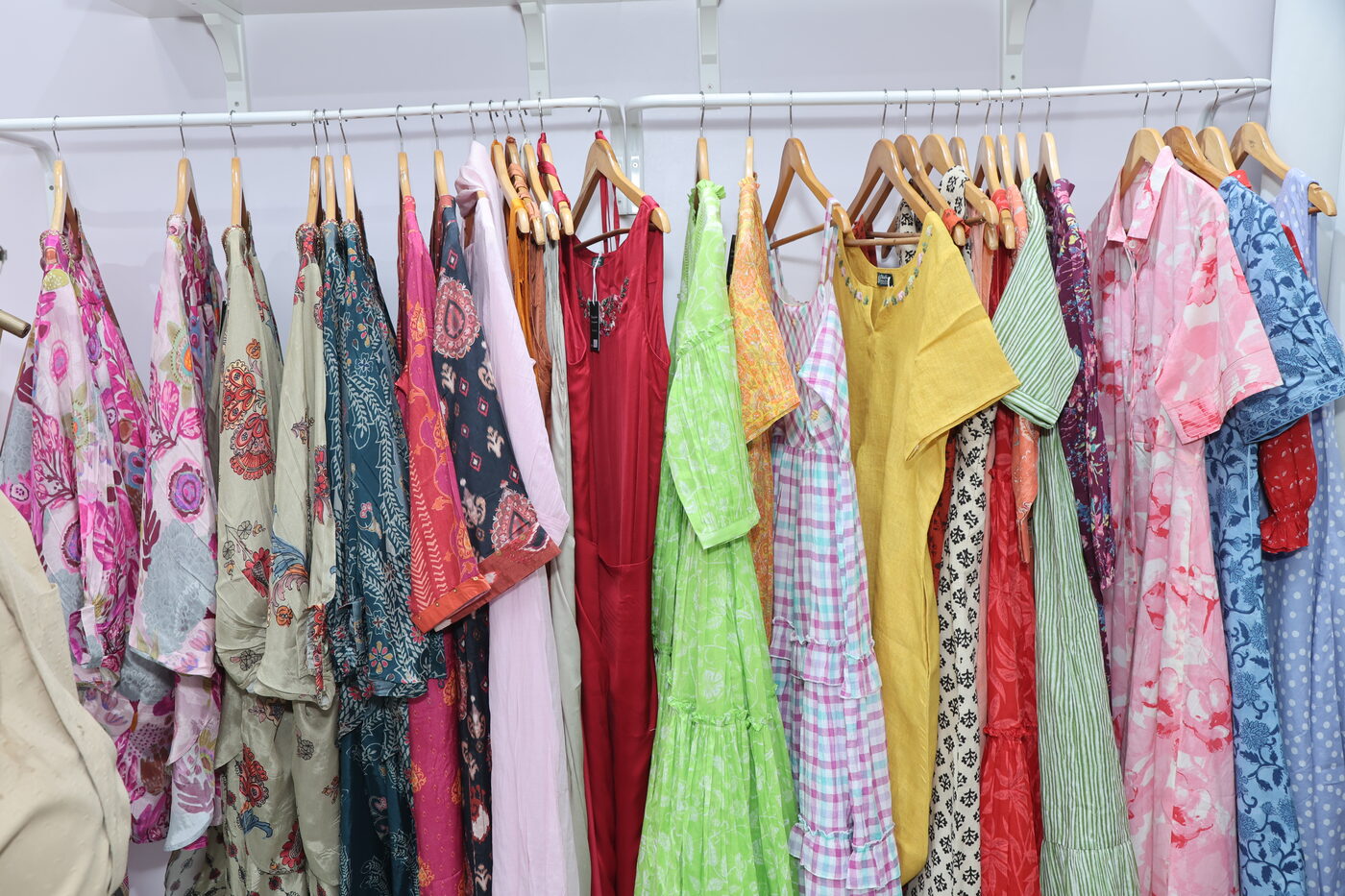Ready-to-wear kurtas and dresses at Disha Fashion Studio Pune
