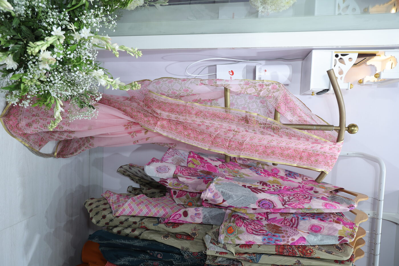 Premium sarees and fabrics at Disha Fashion Studio Pune
